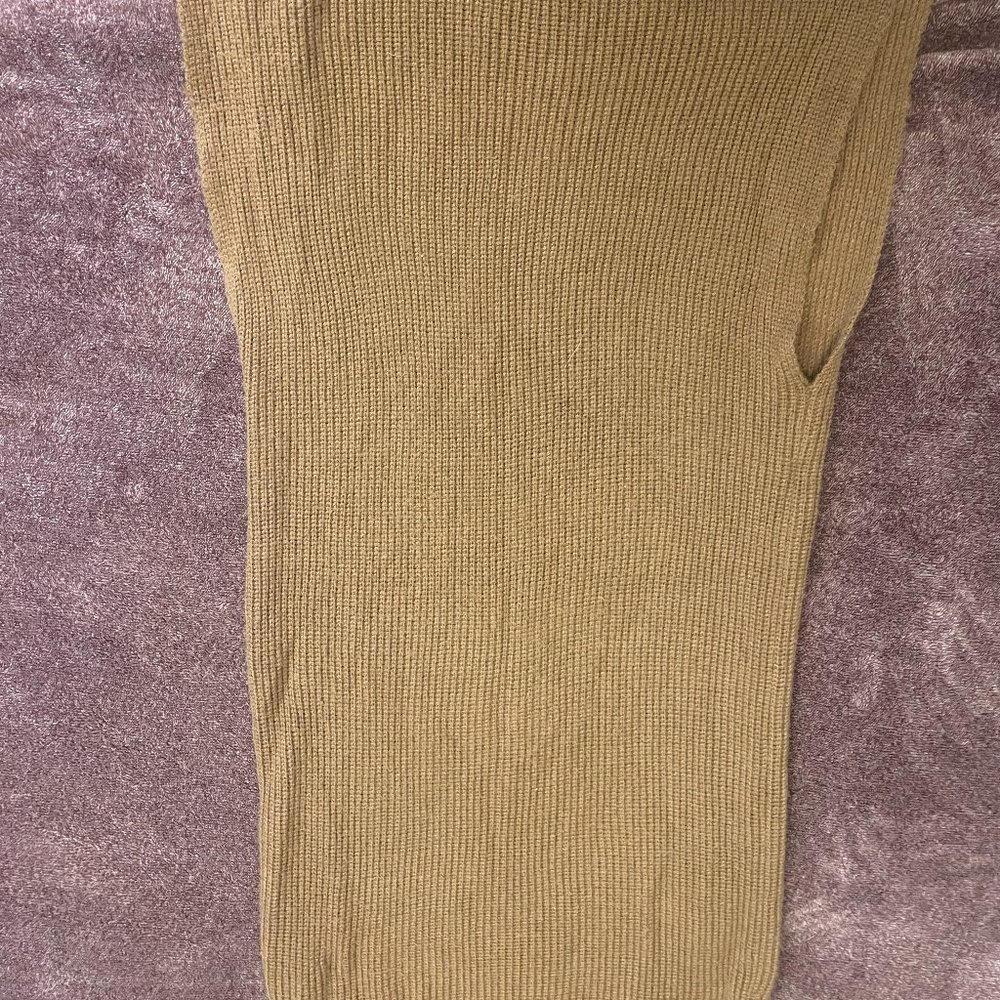 Princess Polly brown knit midi skirt size L/xl